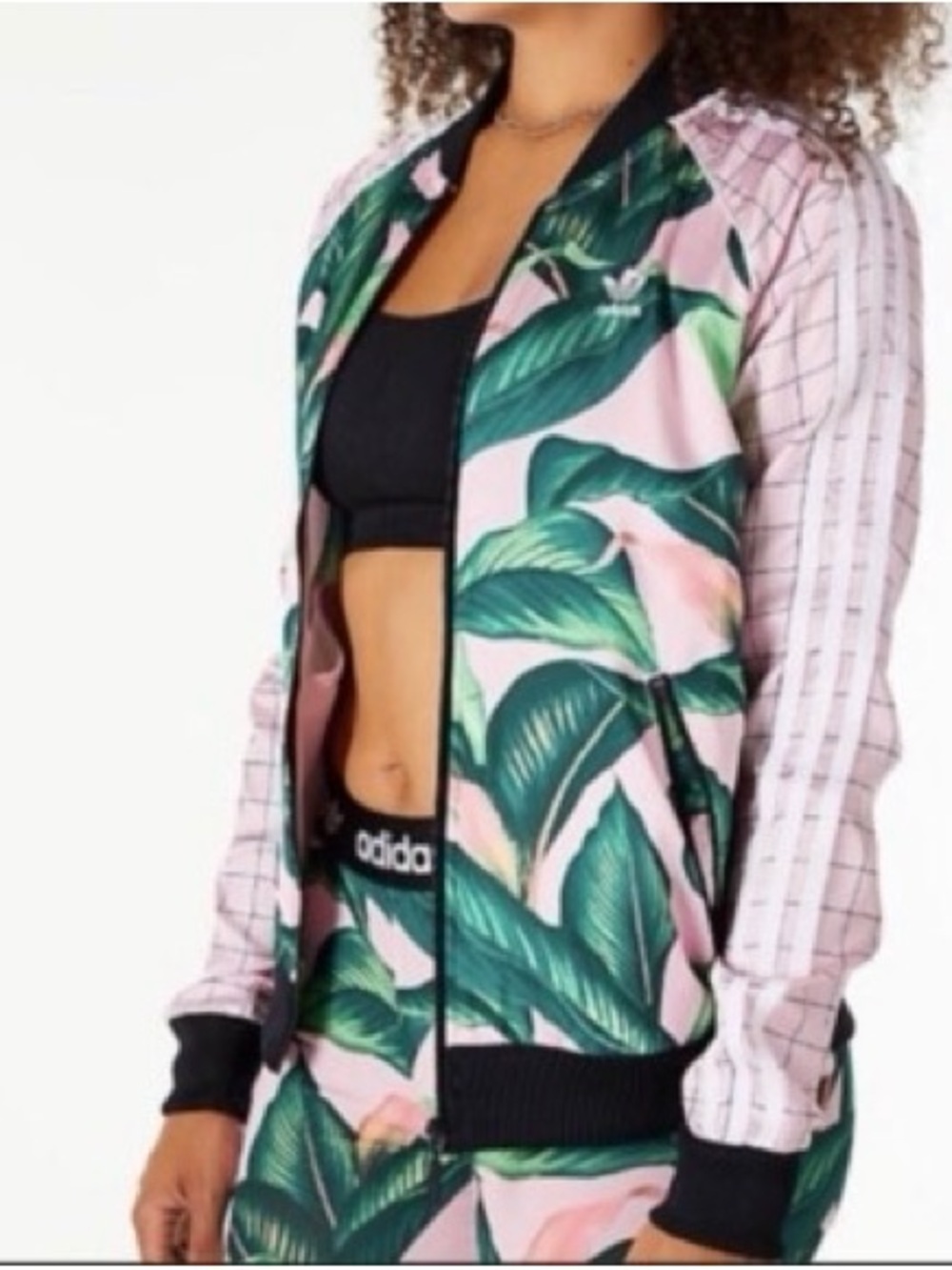 Adidas Originals x Farm Rio Palm Leaf Jacket *matching leggings available !